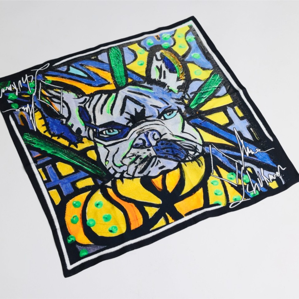 Foulard Blue