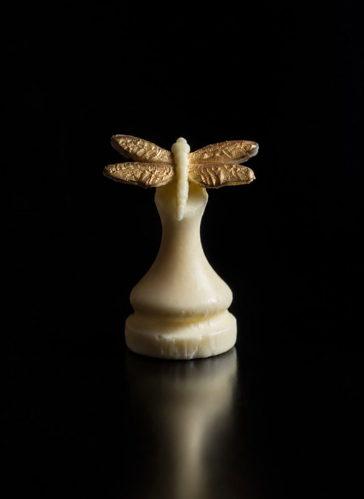Edible chess — dragonfly